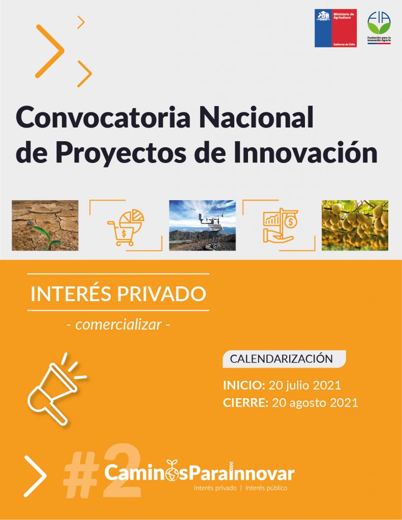 Convocatoria Nacional de Proyectos (Interés Privado)  2021-2022