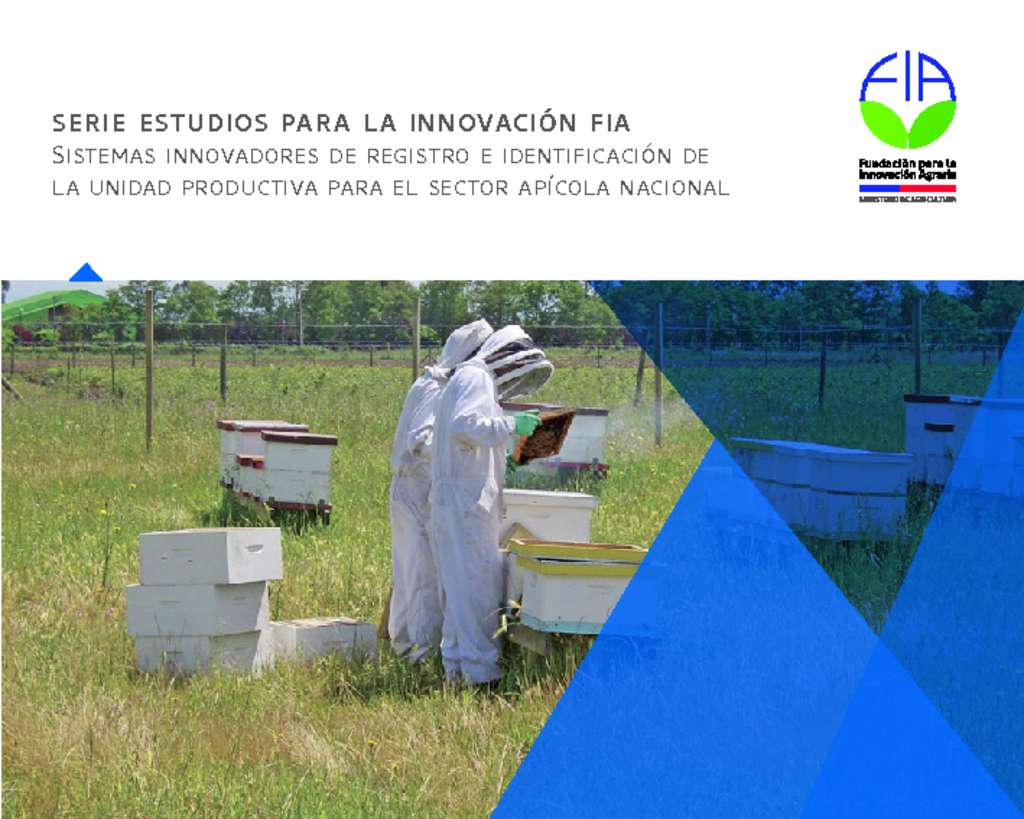 thumbnail of Estudio FIA Sistemas innovadores de registro e identificación de la unidad productiva para el sector apícola nacional